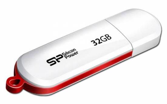 Флешка Silicon Power 32Gb Luxmini 320 SP032GBUF2320V1W USB2.0